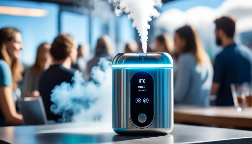 POD dengan flavor nikotin salt