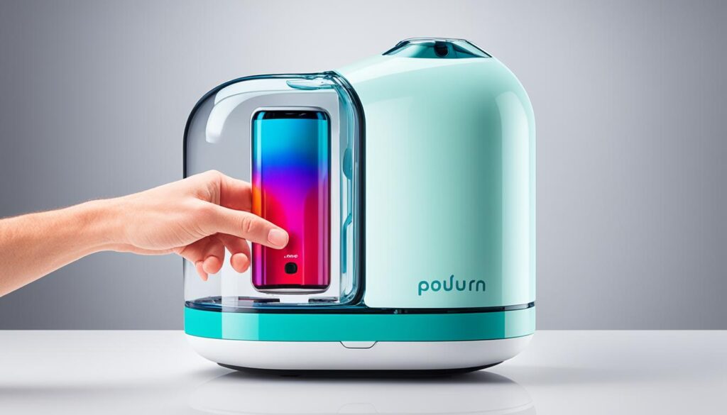 POD dengan sistem anti-bocor