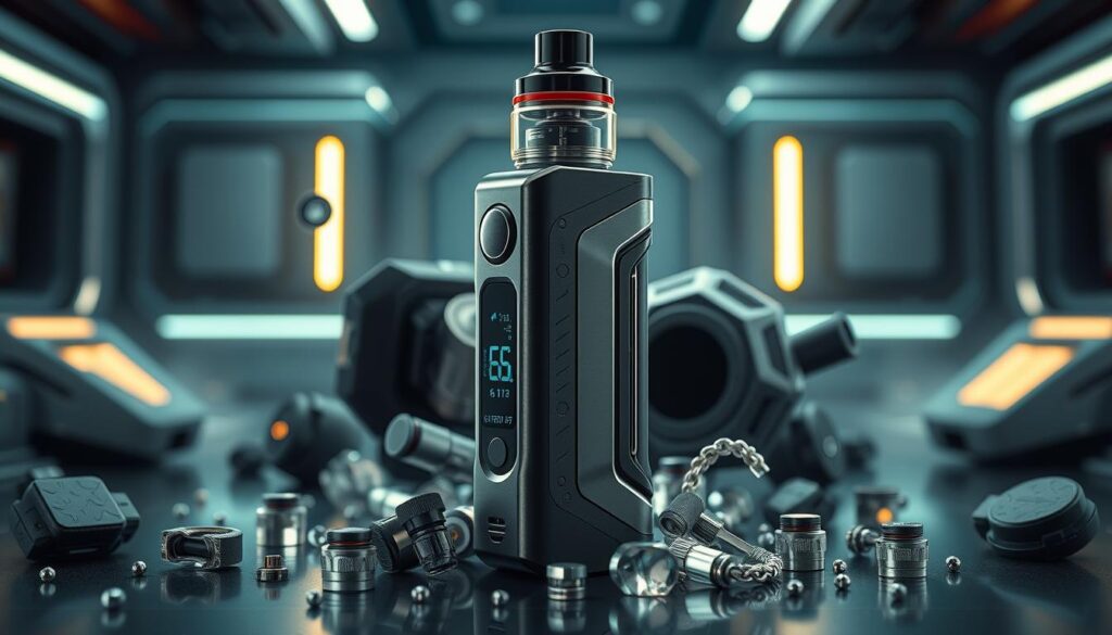 MOD vape dengan baterai tahan lama