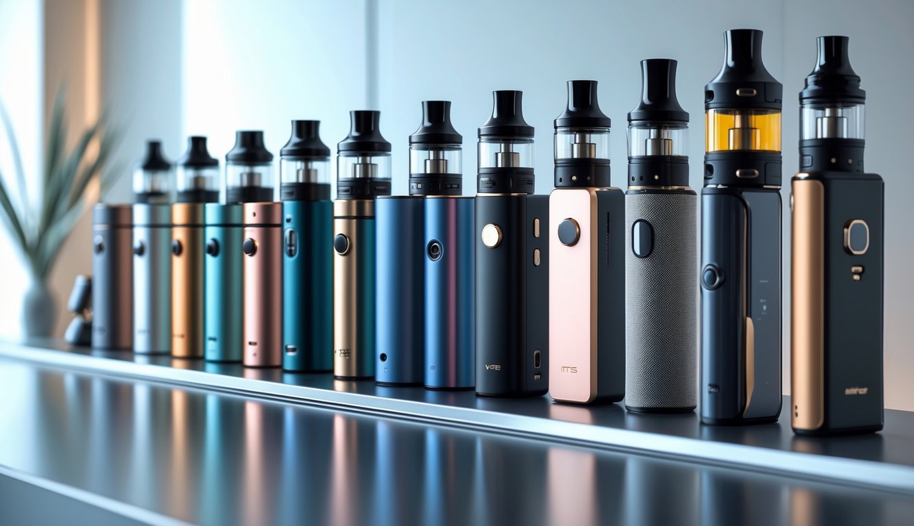 Pilihan Beragam Vape Terbaik Tahun Ini dengan Desain Stylish dan Modern