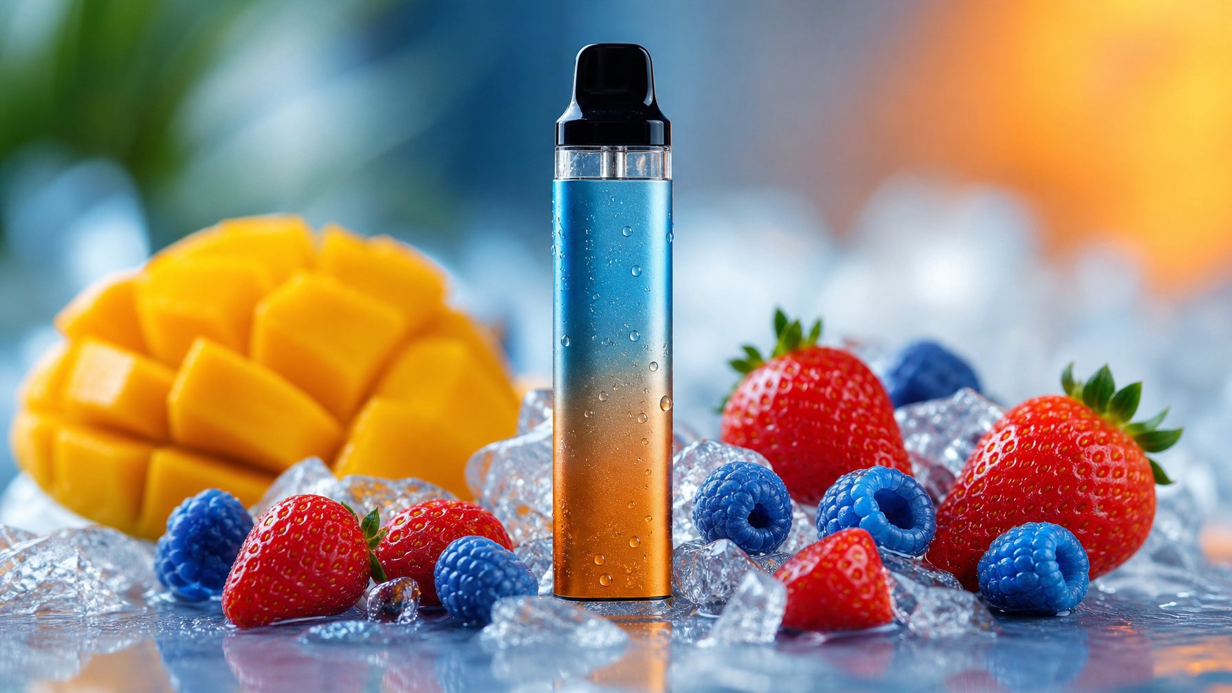 Vape 2026 Flavor Baru: Mango Strawberry Blue Razz Ice yang Segar dan Menggoda
