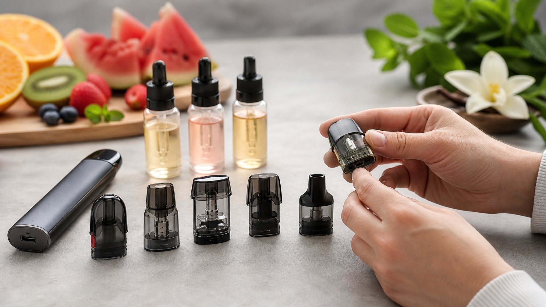 Cara Memilih Cartridge Pod yang Tepat agar Rasa Liquid Lebih Keluar untuk Pengalaman Vaping Optimal