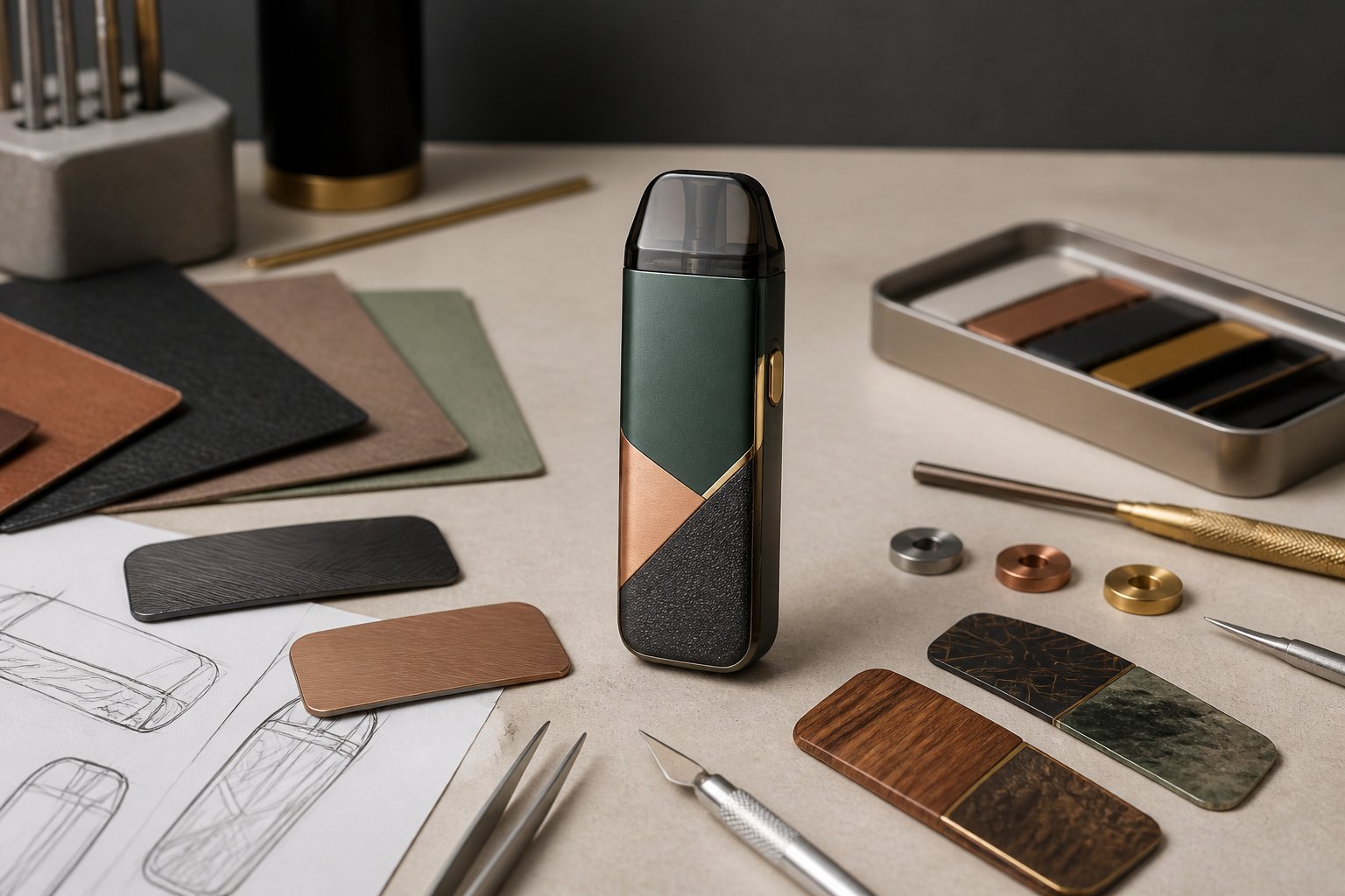 Inspirasi Custom Tampilan Mod Vape AIO Supaya Terlihat Estetik dan Unik