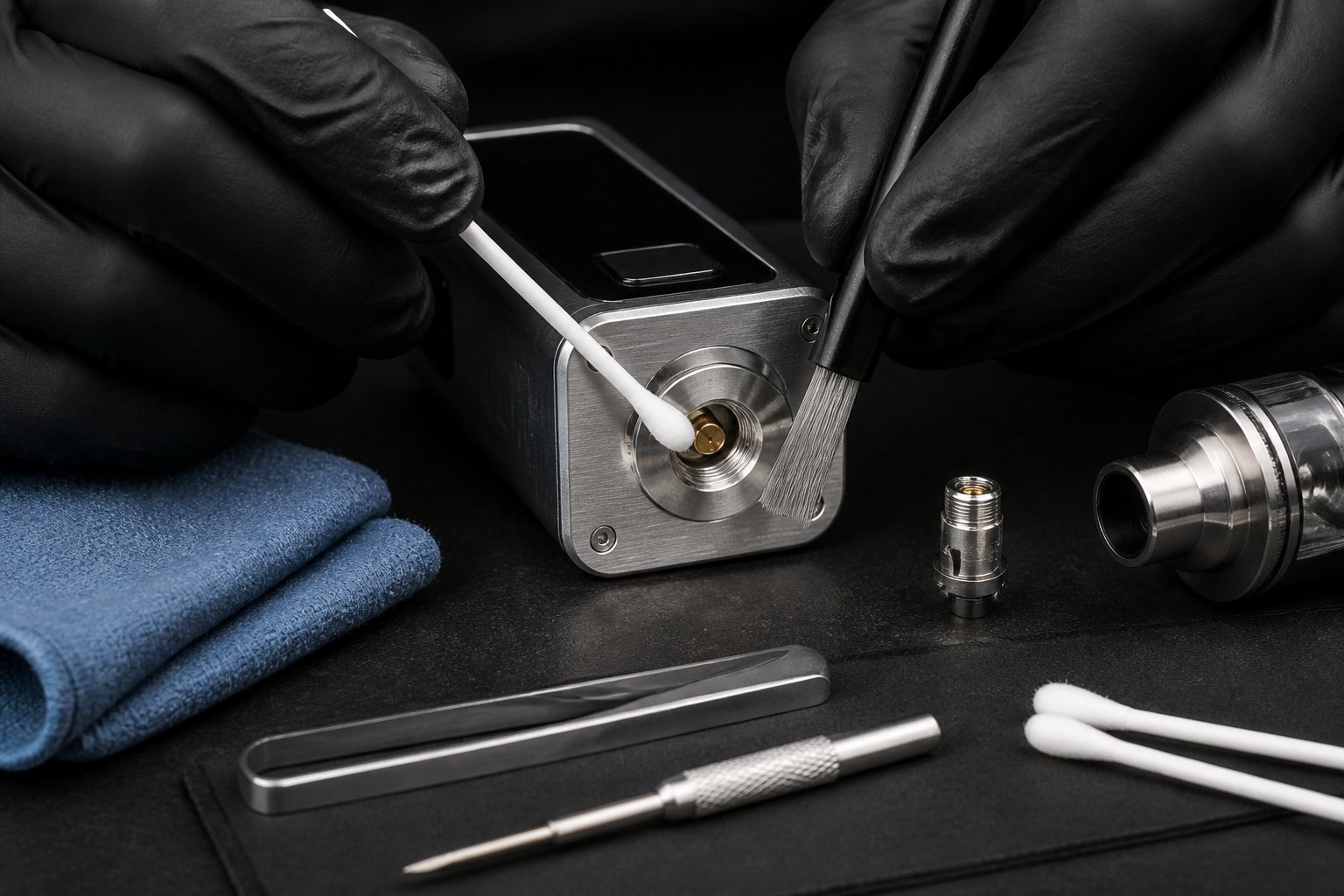 Panduan Membersihkan Pin Konektor Mod Vape agar Stabil